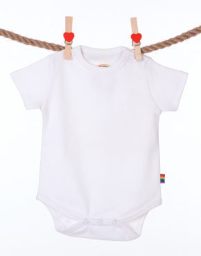 Organic Cotton Short-Sleeved Baby Vest